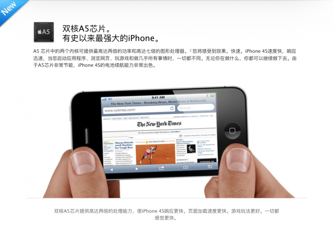 iphone4s功能介绍