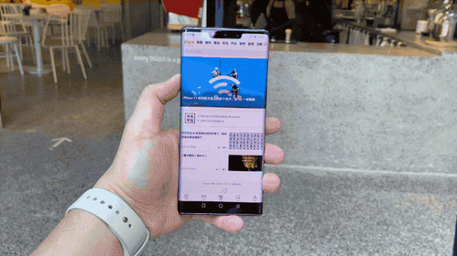 mate30是曲面屏吗