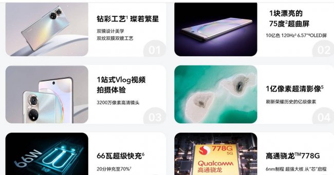荣耀系列发布顺序是什么