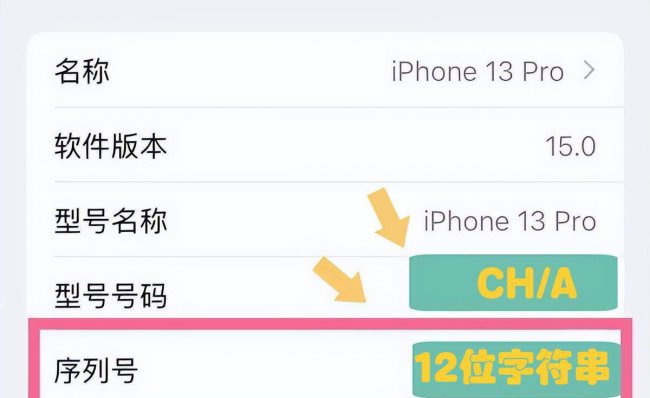 苹果序列号查询型号在哪里