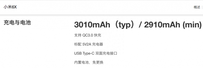 小米note3像素多少