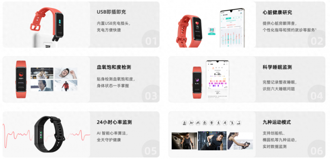 华为智能手环使用说明书图解