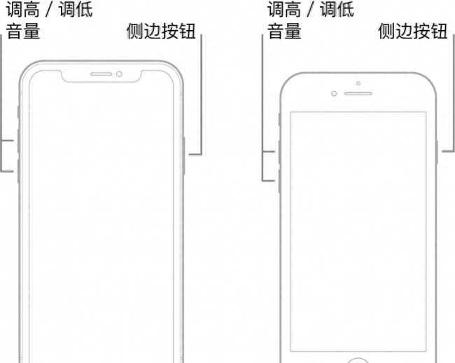 苹果xs手机强制重启怎么弄