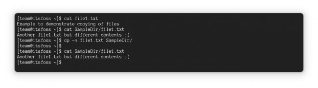 Linux系统使用cp命令用法教程详解