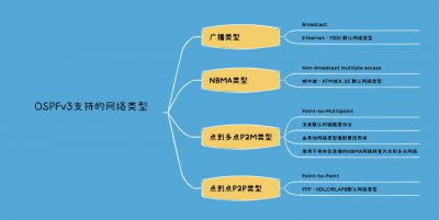 OSPFv3支持的网络类型有哪几种