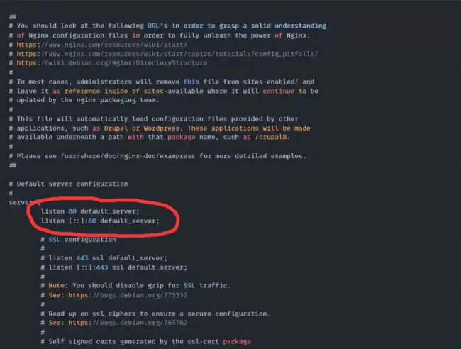 如何在Linux中更改Nginx