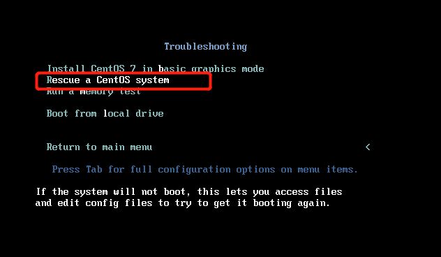 Linux救援手册