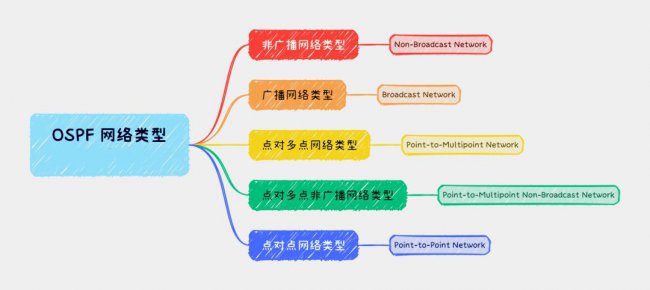 OSPF网络类型都有哪些