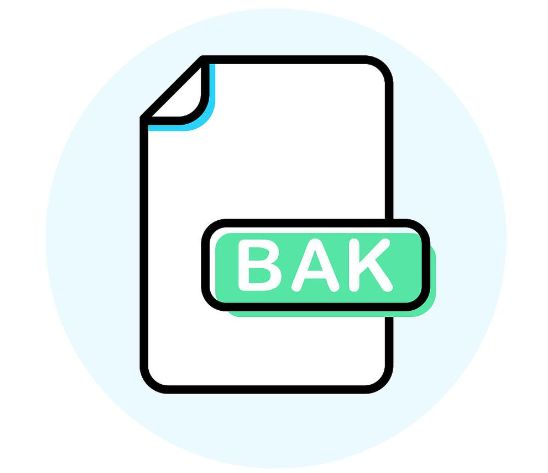 如何打开和恢复BAK文件