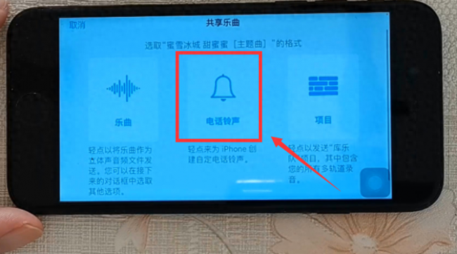 苹果的铃声怎么设置大小