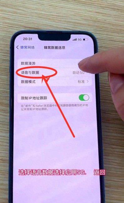 苹果5g手机怎么开启5g网络