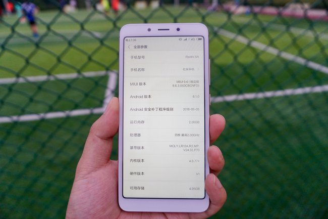红米6a出厂系统版本多少