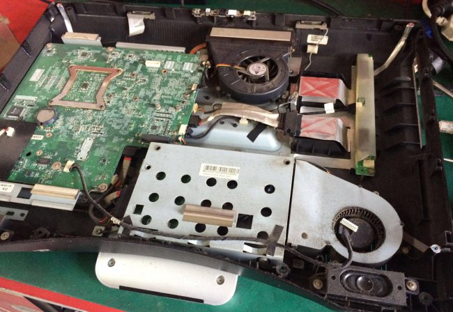 联想扬天s710一体机拆机