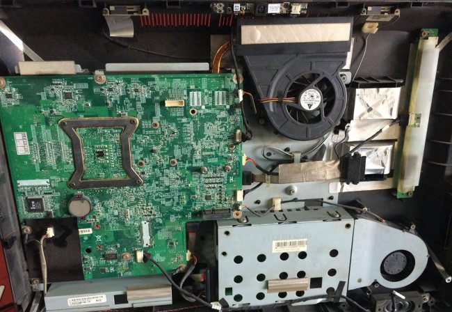 联想扬天s710一体机拆机