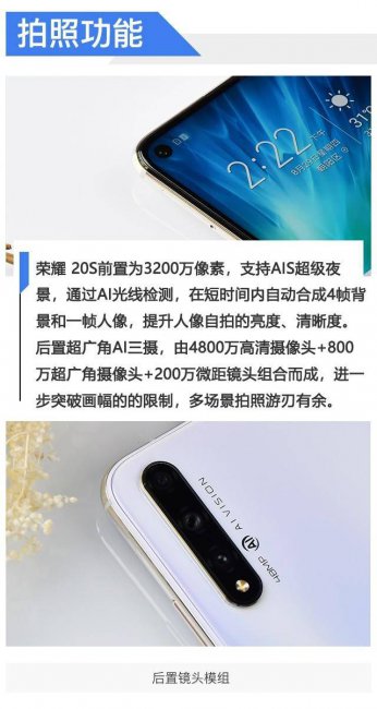 荣耀20s是5G手机吗