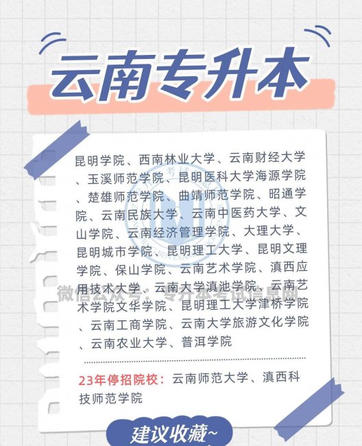 专升本能考的大学名单