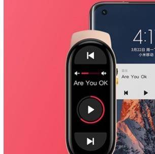 小米手环6如何连接音乐