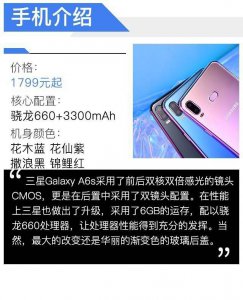 三星a6s屏幕是玻璃的吗 三星a6s屏幕材质介绍
