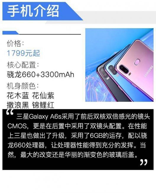 三星a6s屏幕是玻璃的吗