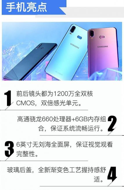 三星a6s屏幕是玻璃的吗