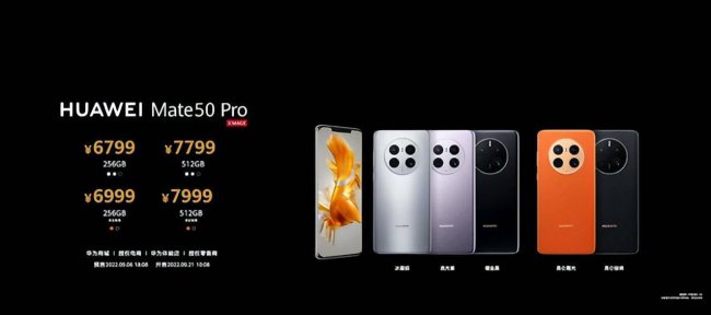 华为mete50pro什么时候上市