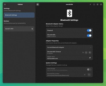 Overskride:一款有趣的Linux蓝牙应用!