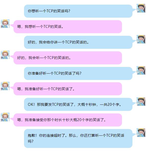 TCP和UDP区别的通俗解释