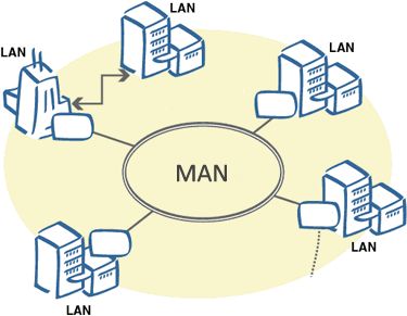 城域网 MAN的特点有哪些?