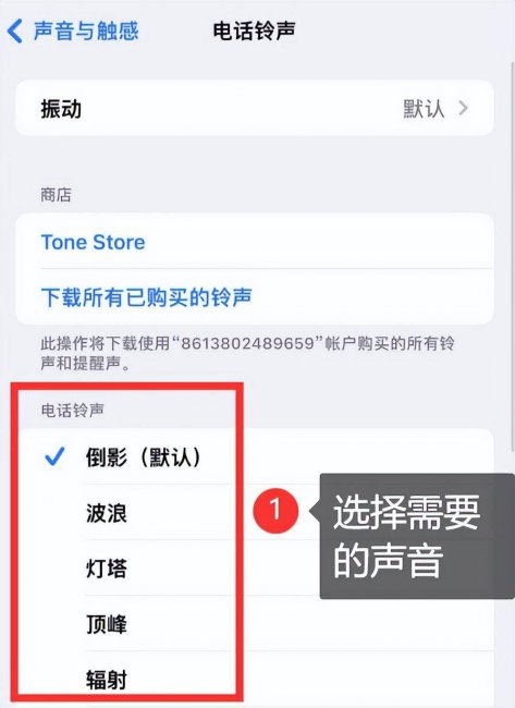 iphone怎么更换铃声