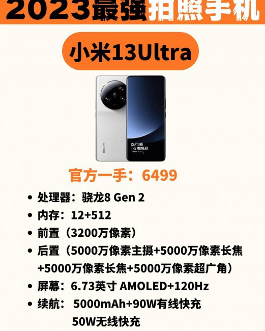 哪个手机拍照像素高