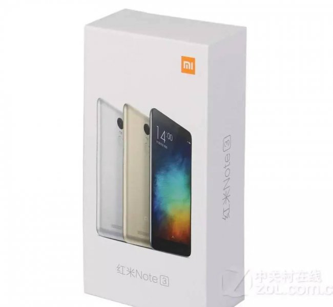 红米note3哪年出的