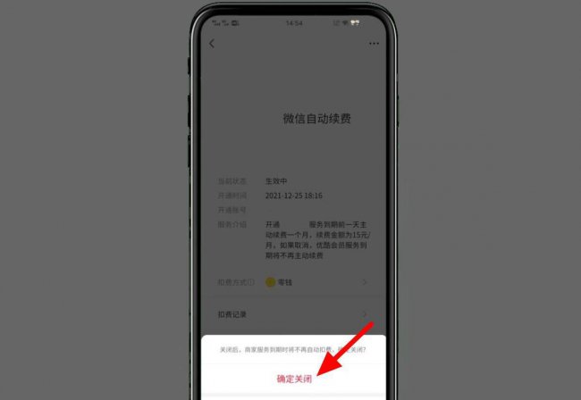 微信管理扣费项目在哪