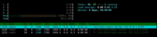 Linux系统之htop命令教程详解
