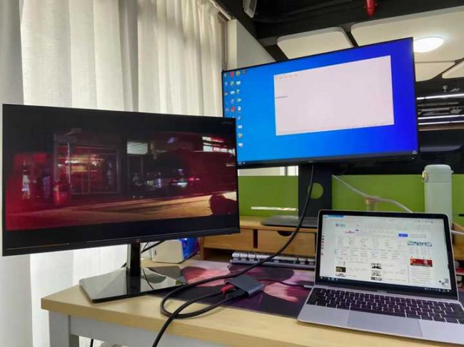笔记本连接显示器设置方法