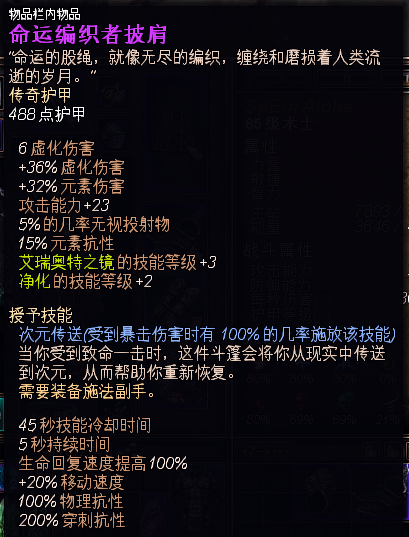 恐怖黎明职业组合表和加点