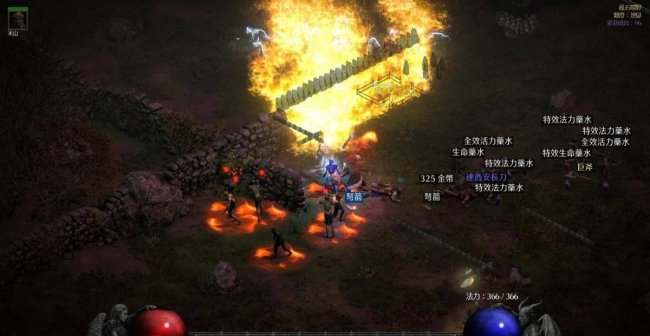 暗黑2野蛮人最强玩法流派