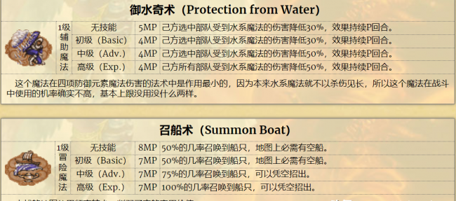 英雄无敌3魔法详解攻略