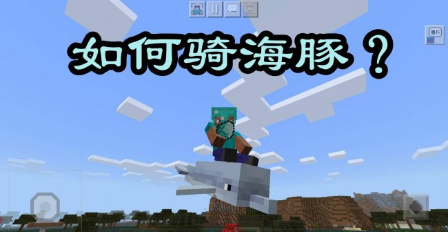 我的世界海豚怎么驯服