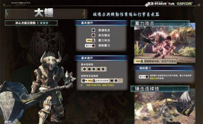 怪物猎人世界锤子连招 分享怪物猎人冰原公认最强武器