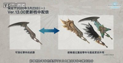 怪物猎人世界外观装备怎么换 盘点怪物猎人最受欢迎的武器
