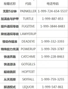 侠盗猎车5秘籍大全代码怎么用 关于侠盗猎车罪恶都市秘籍输入方法