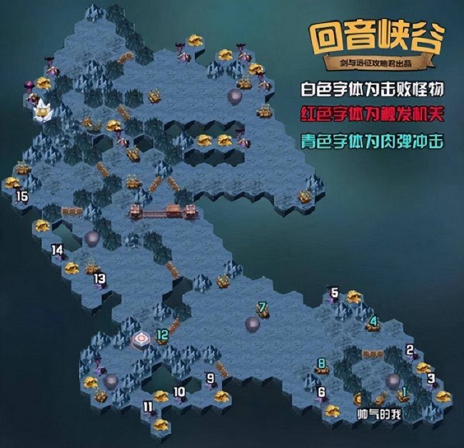 剑与远征回音峡谷攻略路线