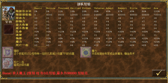 英雄无敌3神之苏醒兵种