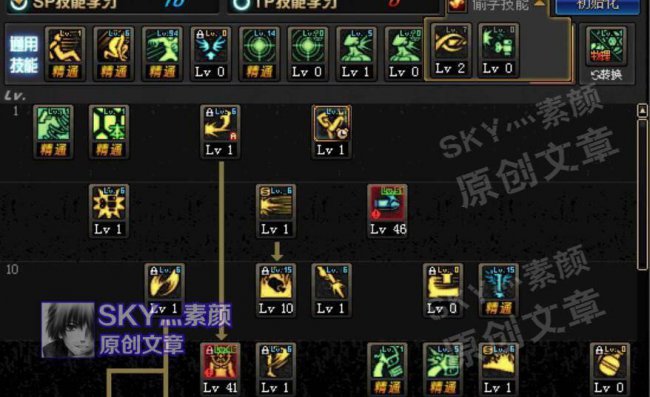 100级重霄漫游刷图加点