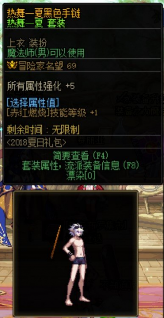 dnf男法师时装大全