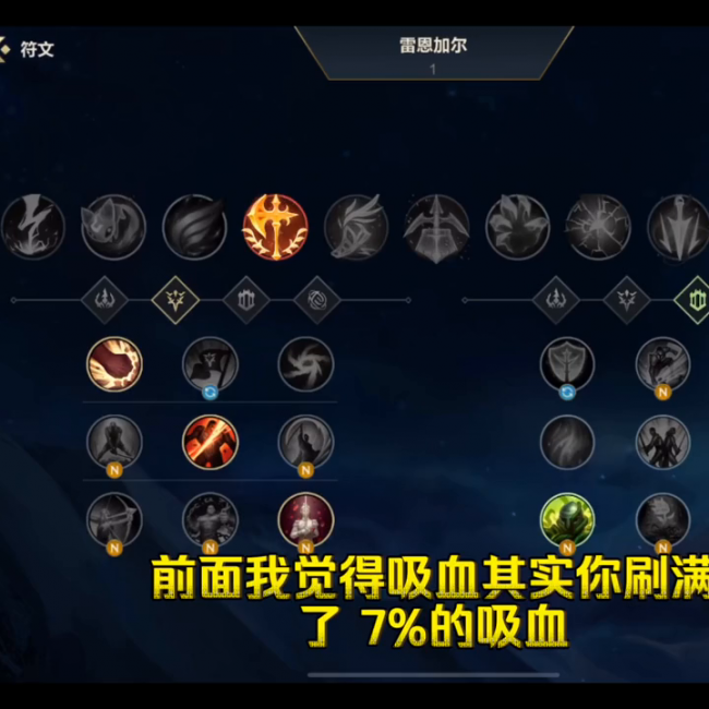 英雄联盟旧版天赋介绍