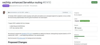Go1.22新特性:增强http.ServerMux路由能力