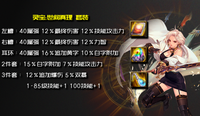 dnf100级剑宗加点