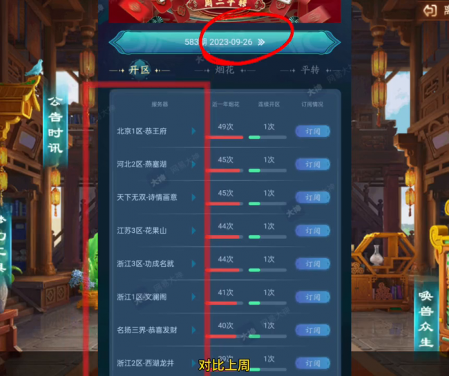 梦幻西游平转区查询