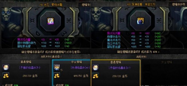 dnf增幅名望值加成表